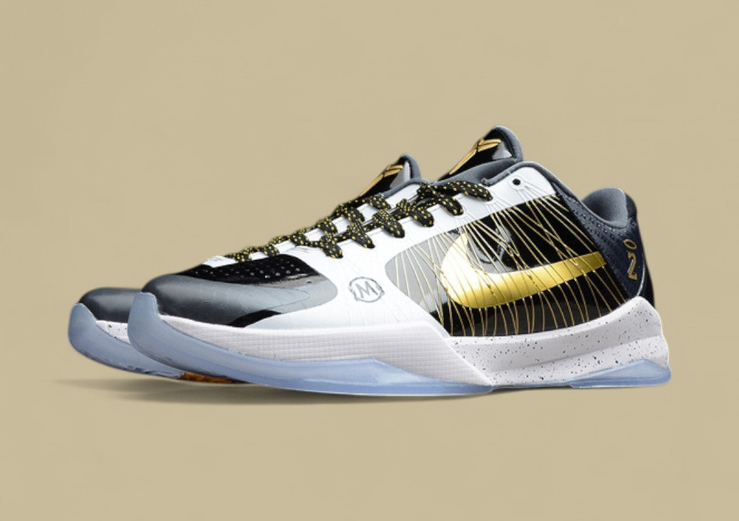 Kobe V Protro White/Gold/Black