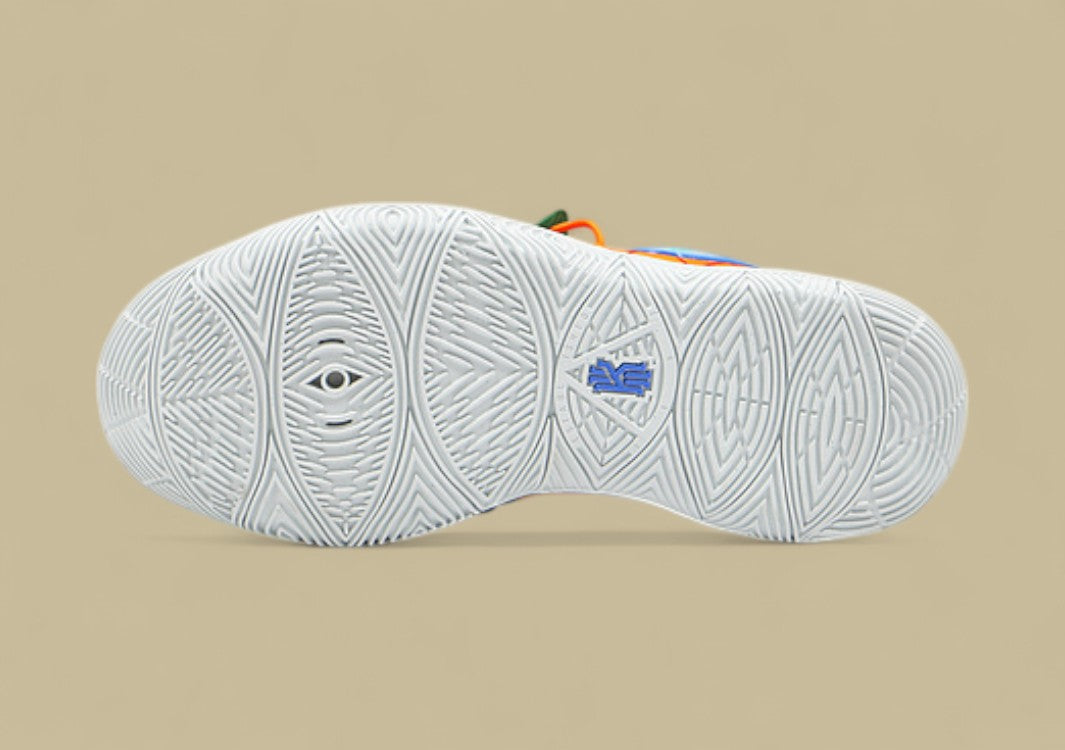 Kyrie 5 SpongeBob Pineapple House Orange/Green-Blue