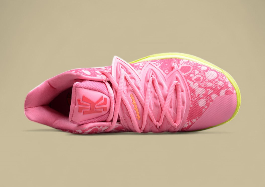 Kyrie 5 Spongebob Patrick Lotus Pink/University Red