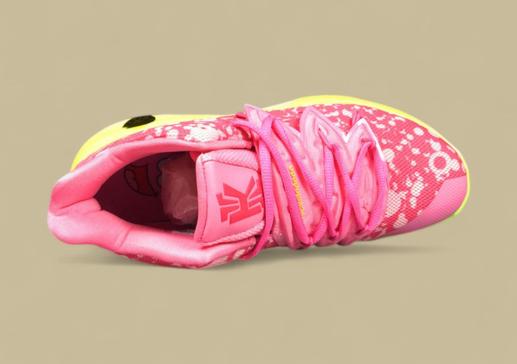 Kyrie 5 Spongebob Patrick Lotus Pink/University Red