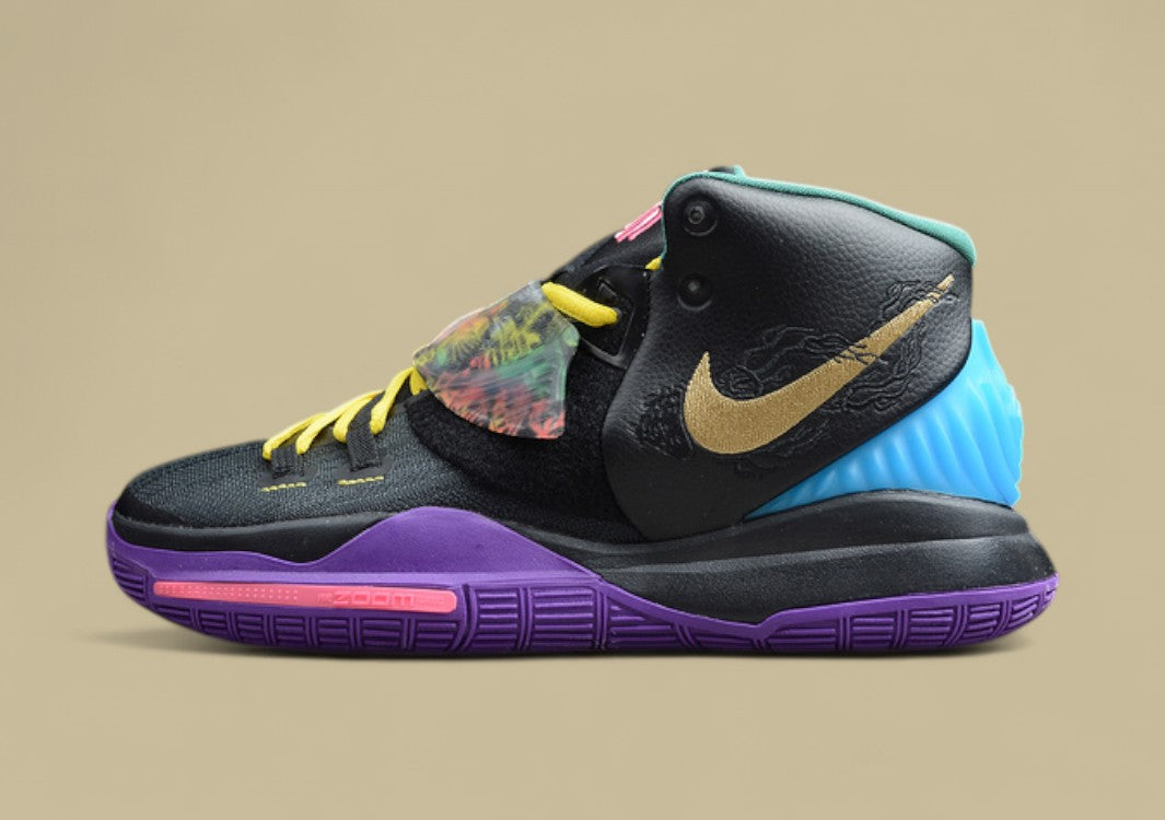 Kyrie 6 Chinese New Year Black/Gold-Purple