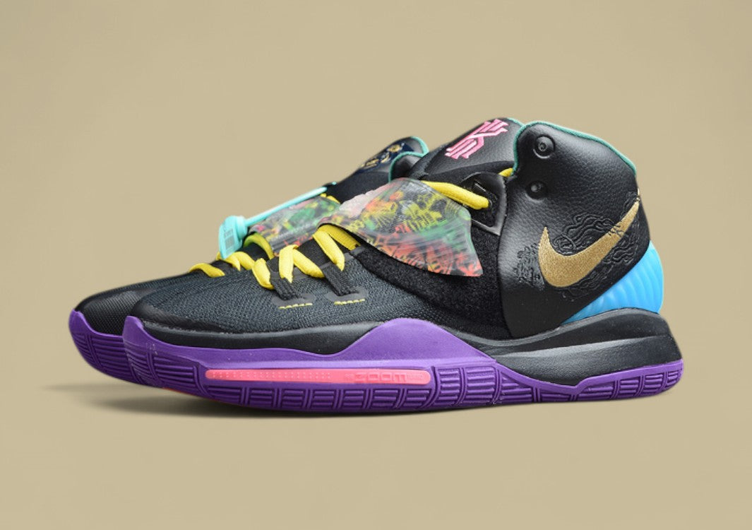 Kyrie 6 Chinese New Year Black/Gold-Purple