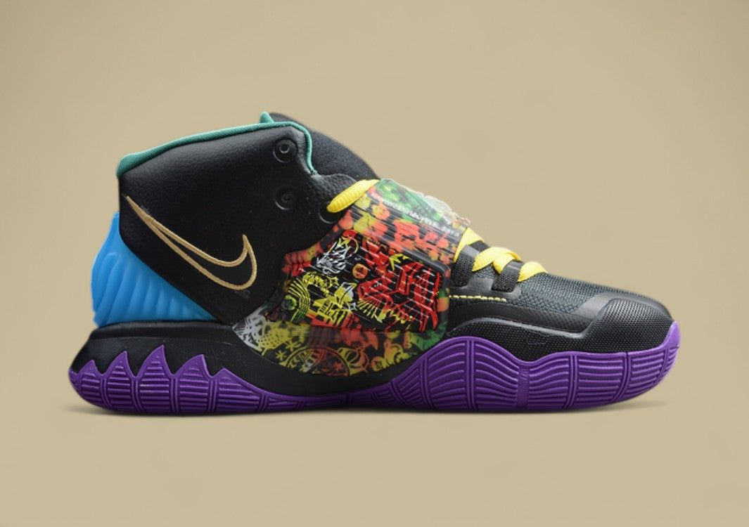 Kyrie 6 Chinese New Year Black/Gold-Purple