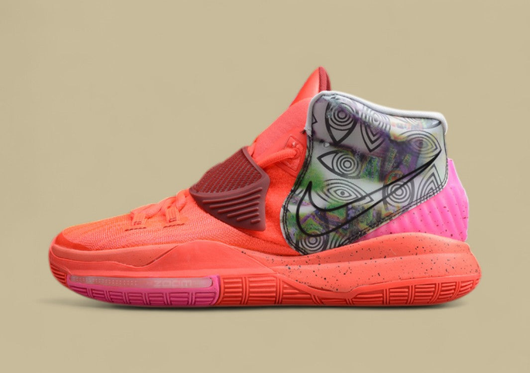 Kyrie 6 Preheat Collection Berlin Red/Multi-Color