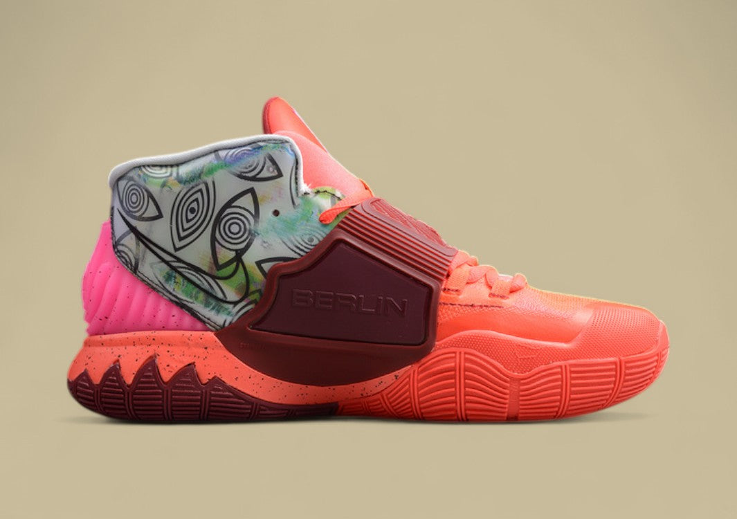 Kyrie 6 Preheat Collection Berlin Red/Multi-Color