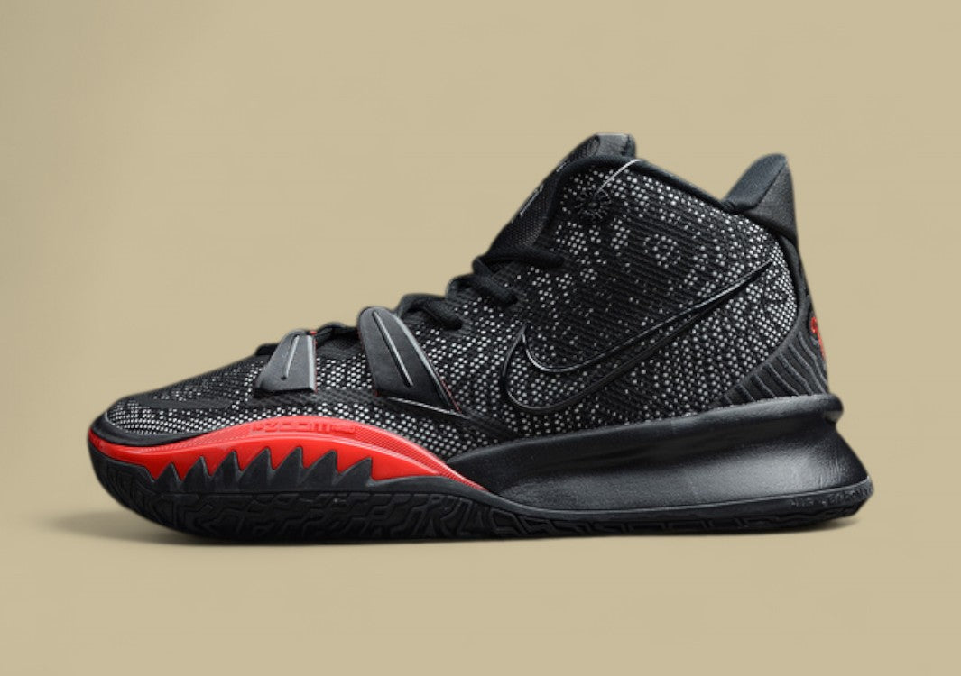 Kyrie 7 Bred Black/University Red-White