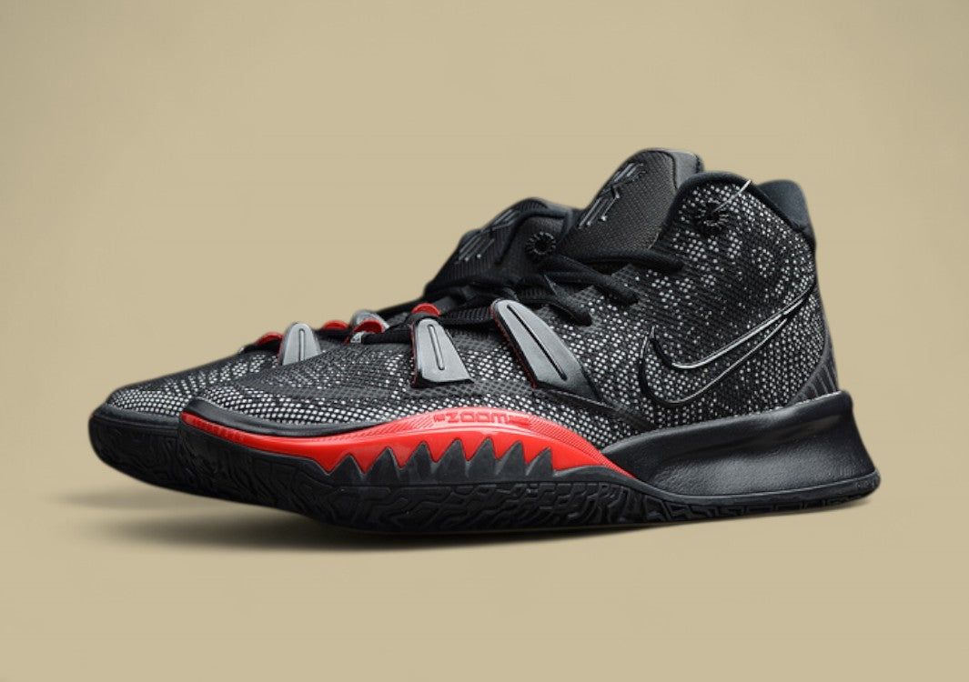 Kyrie 7 Bred Black/University Red-White