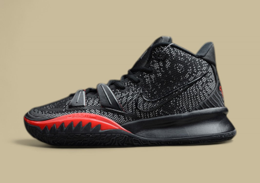 Kyrie 7 Bred Black/University Red-White