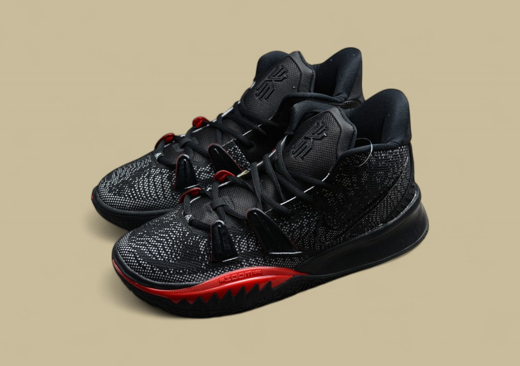 Kyrie 7 Bred Black/University Red-White
