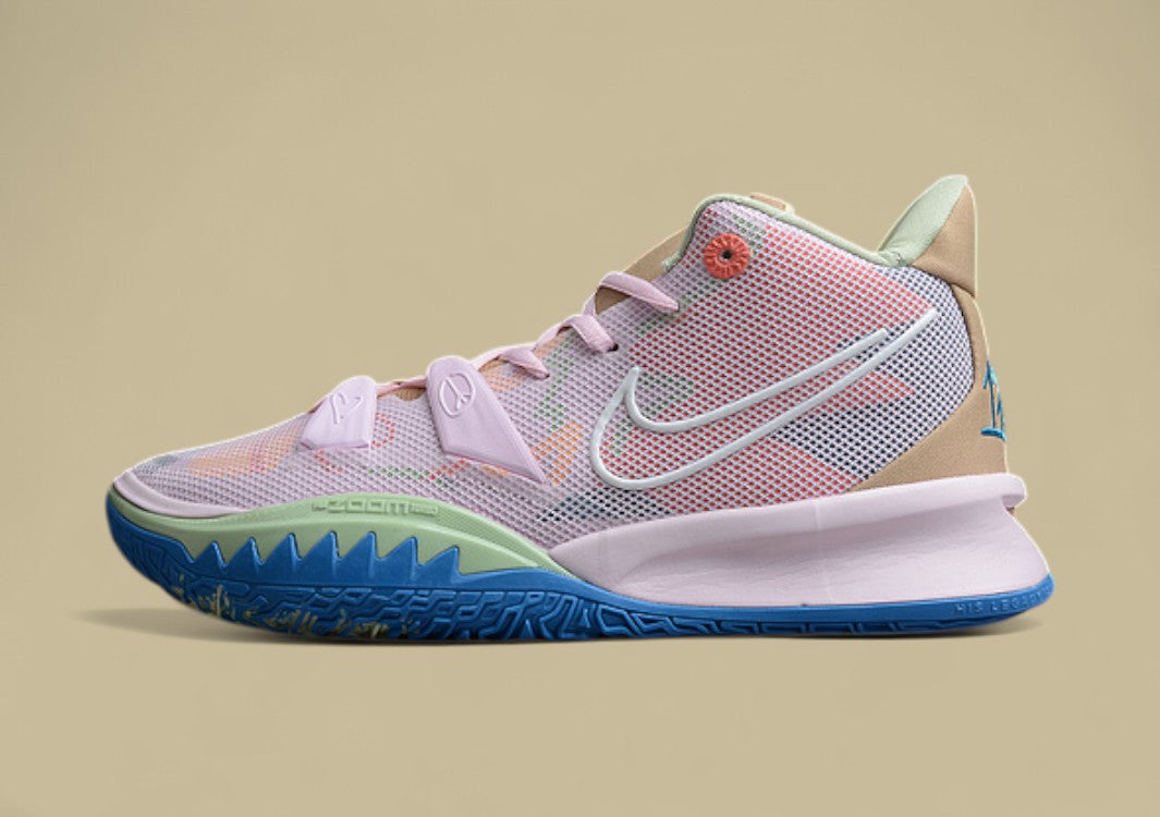 Kyrie 7 EP 1 World 1 People Regal Pink/Hemp/Honeydew/White