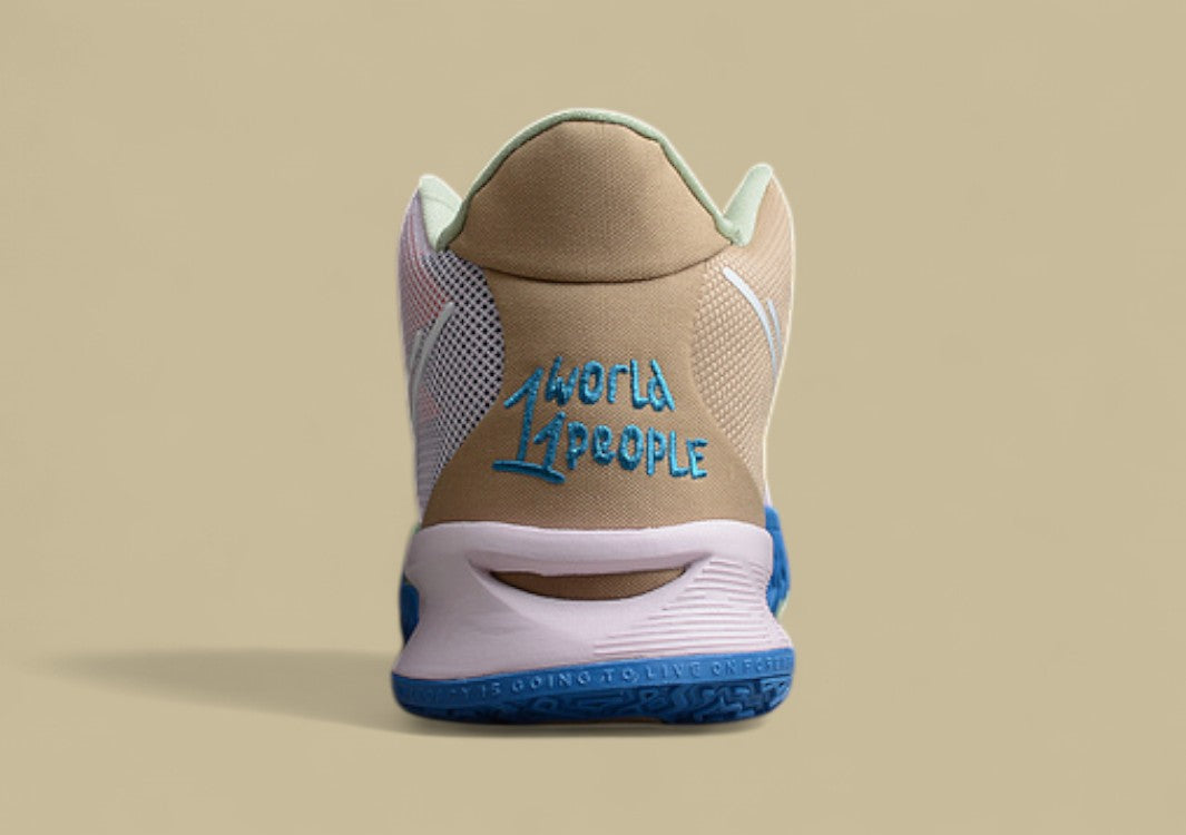 Kyrie 7 EP 1 World 1 People Regal Pink/Hemp/Honeydew/White