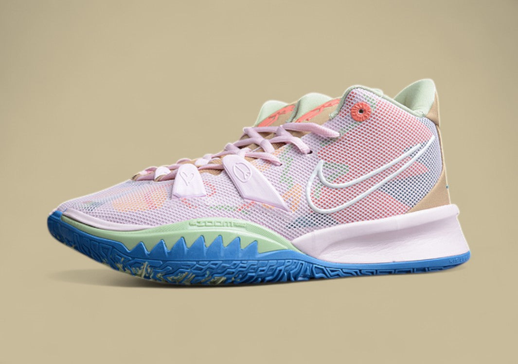 Kyrie 7 EP 1 World 1 People Regal Pink/Hemp/Honeydew/White