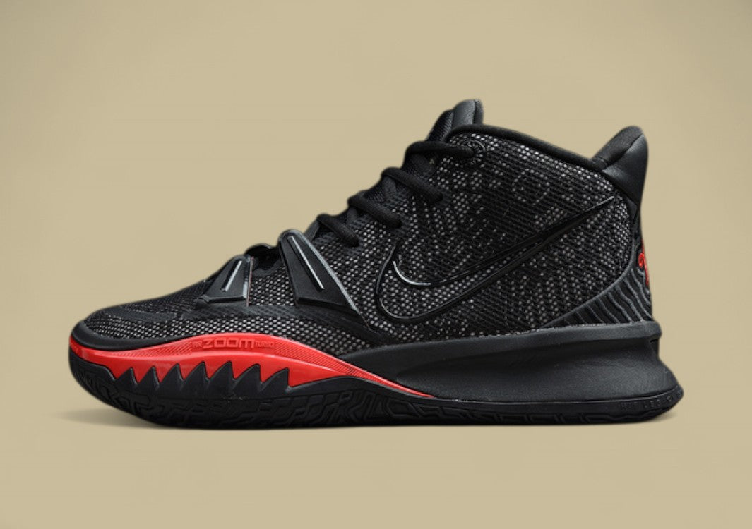 Kyrie 7 EP Black/Black/Red