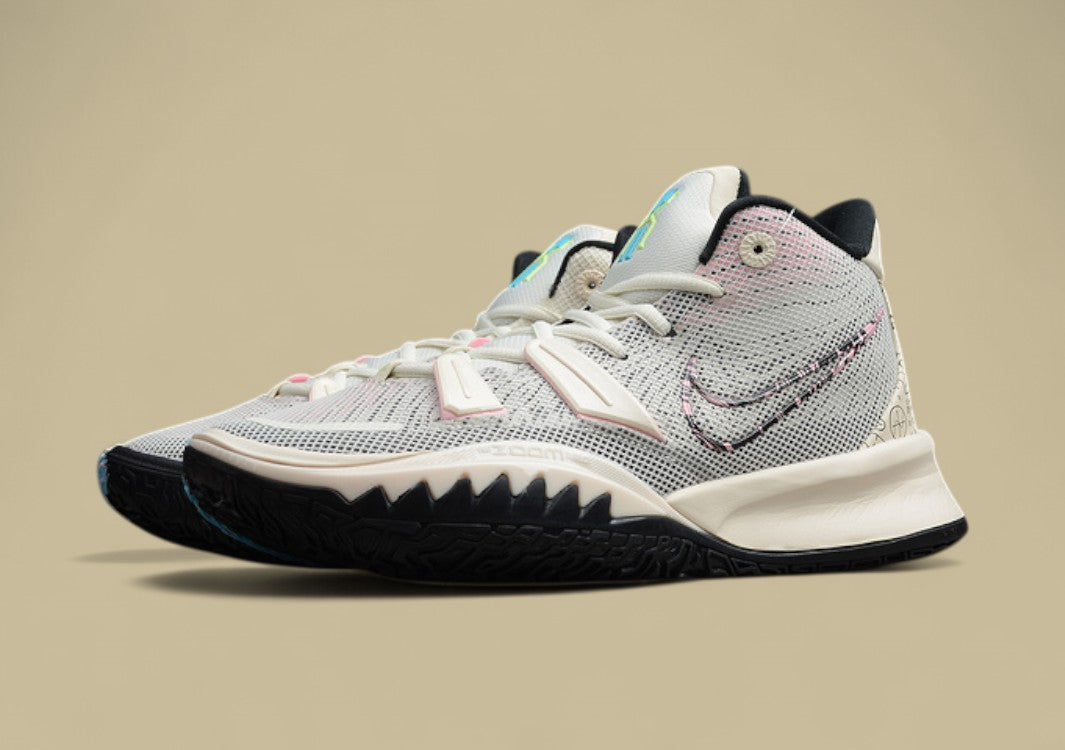 Kyrie 7 EP Pale Ivory/Chlorine Blue/Black