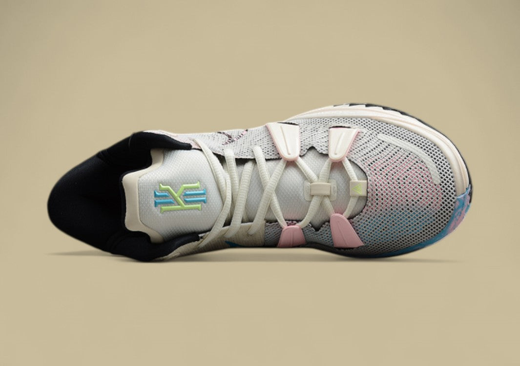 Kyrie 7 EP Pale Ivory/Chlorine Blue/Black