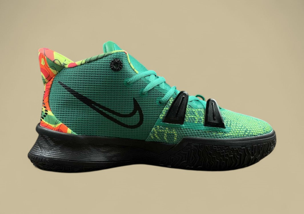 Kyrie 7 EP Weatherman Stadium Green/Volt/Total Orange/Black