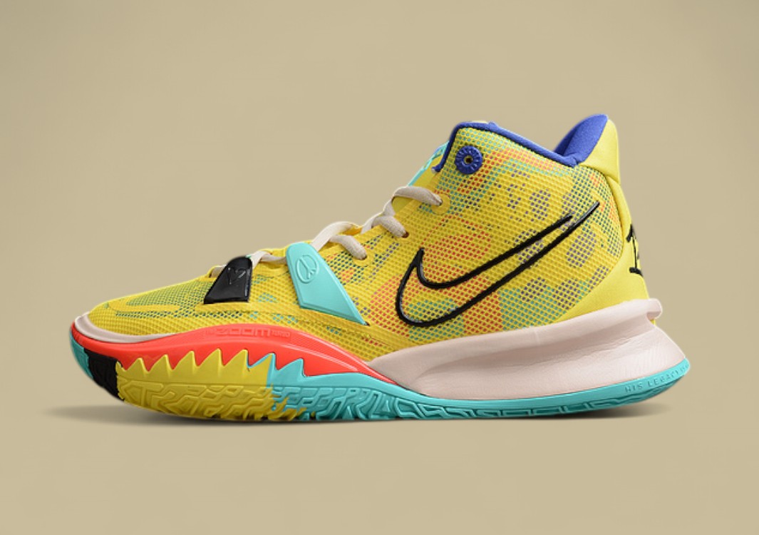 Kyrie 7 EP World 1 People Yellow Strike/Green Abyss/Bright Crimson/Black