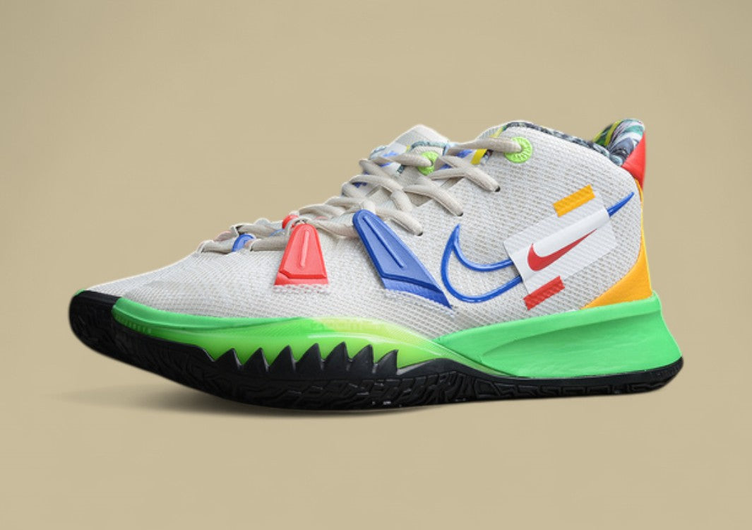 Kyrie 7 Ep Light Bone/Game Royal-White