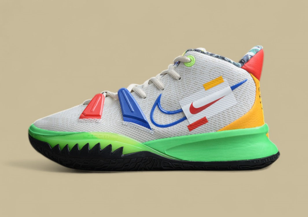 Kyrie 7 Ep Light Bone/Game Royal-White