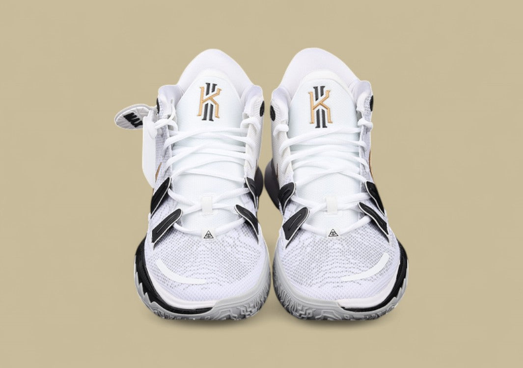 Kyrie 7 Ep White/Black/Metallic Gold
