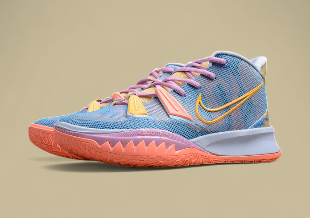 Kyrie 7 Expressions Blue/Orange-Crimson-Pink