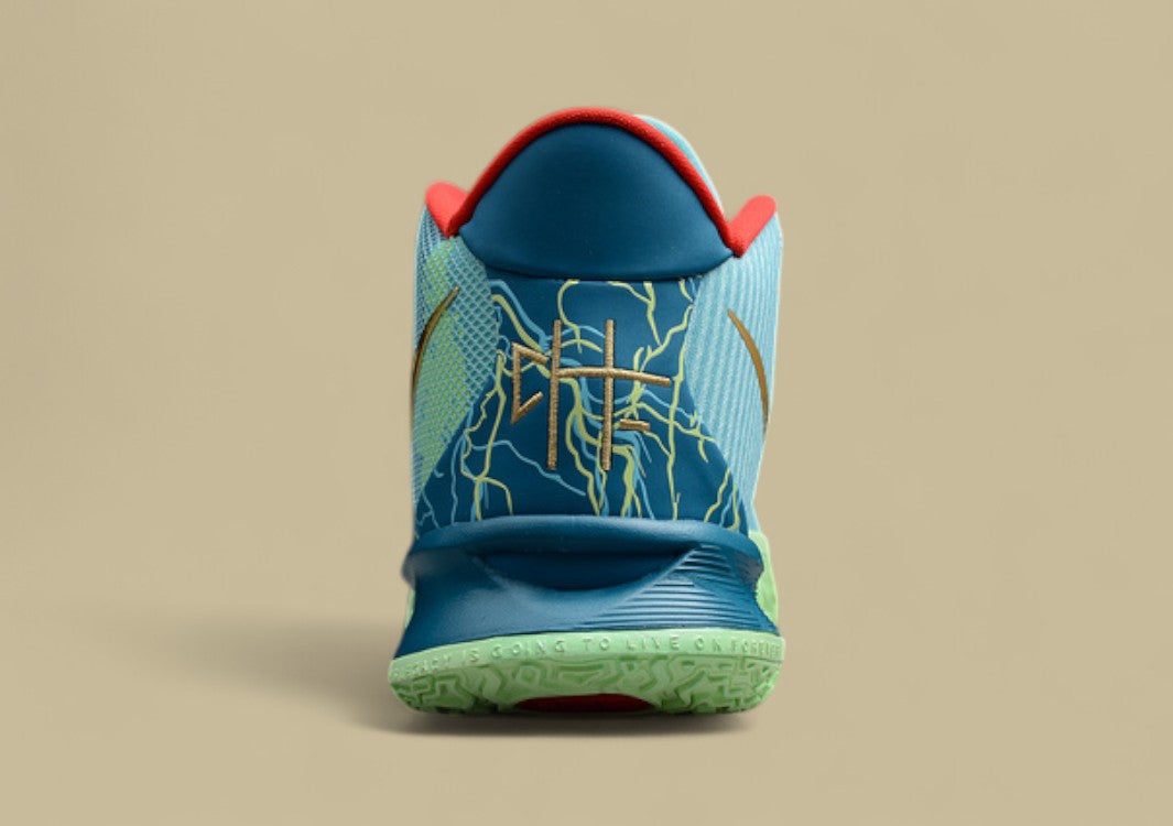 Kyrie 7 Pre-Heat EP Blue/Red-Metallic Gold