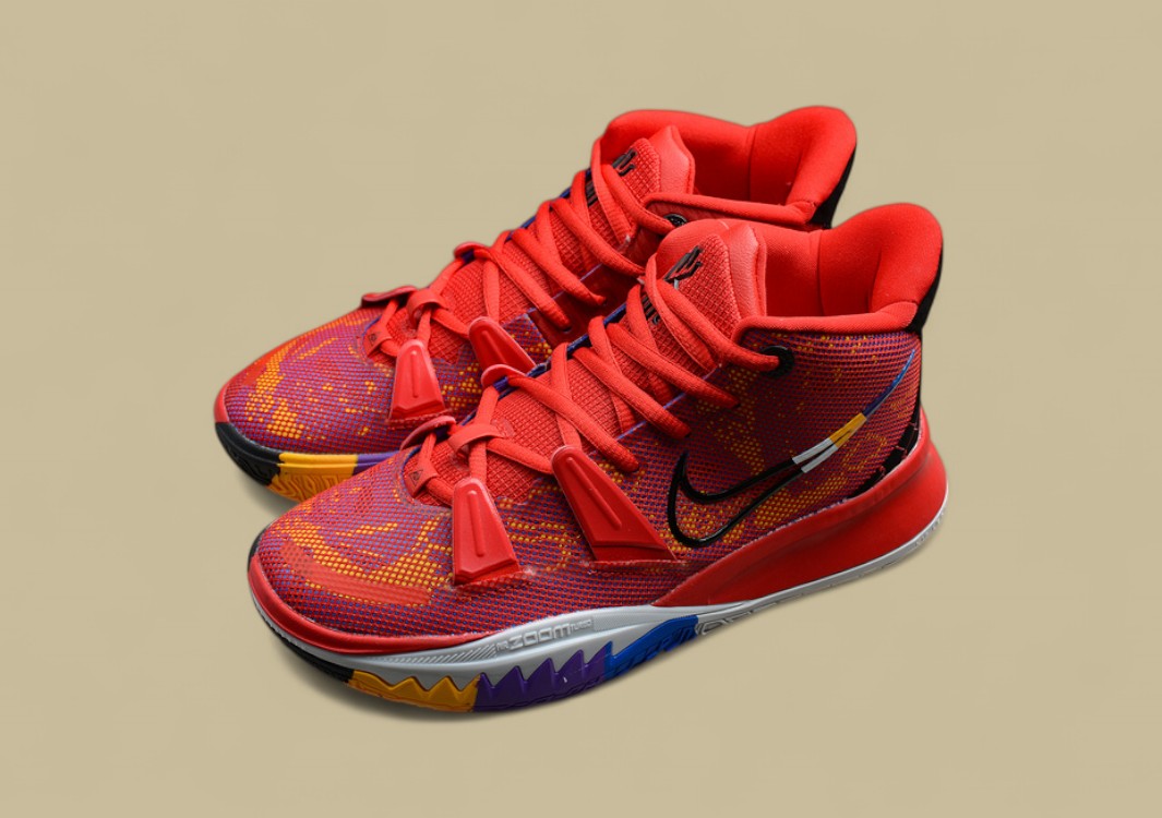 Kyrie 7 Pre-Heat Icons of Sport Red/Multi-Color