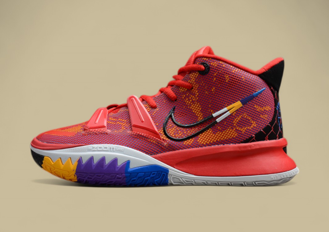 Kyrie 7 Pre-Heat Icons of Sport Red/Multi-Color