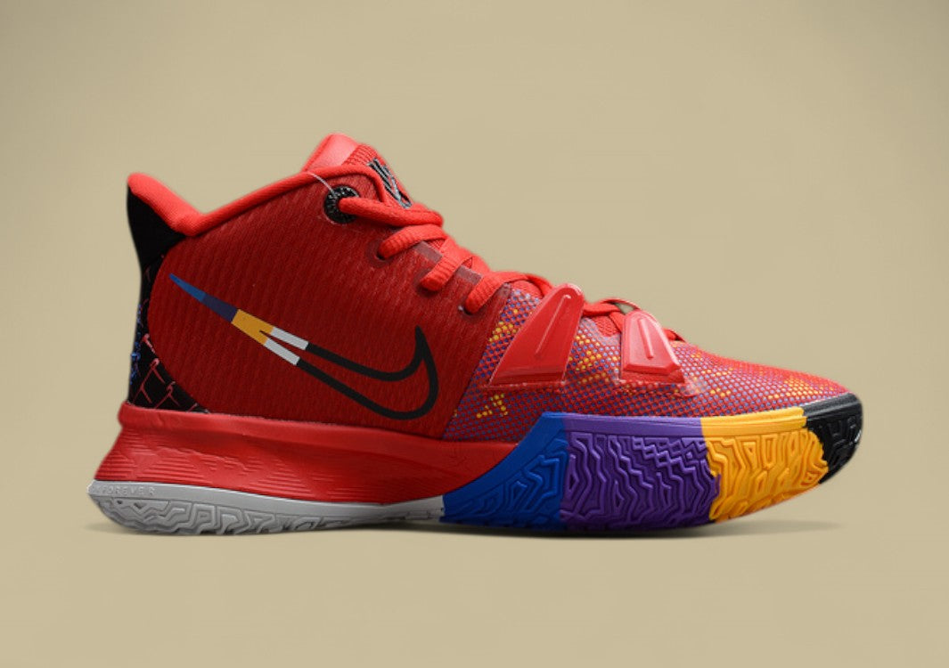 Kyrie 7 Pre-Heat Icons of Sport Red/Multi-Color