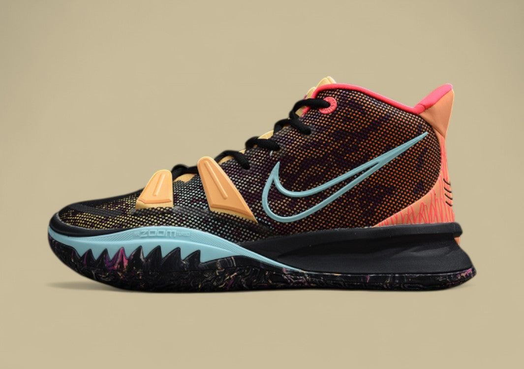 Kyrie 7 Pre Heat Ep Black/Yellow/Red-Blue