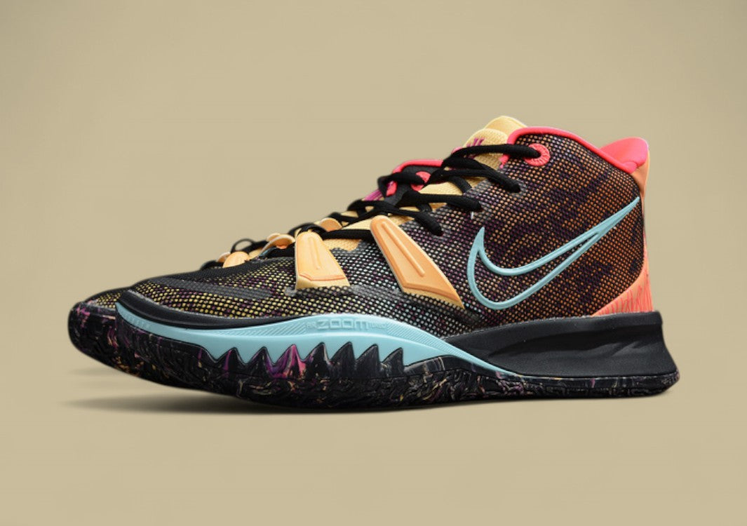 Kyrie 7 Pre Heat Ep Black/Yellow/Red-Blue