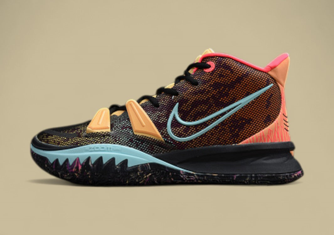 Kyrie 7 Pre Heat Ep Black/Yellow/Red-Blue