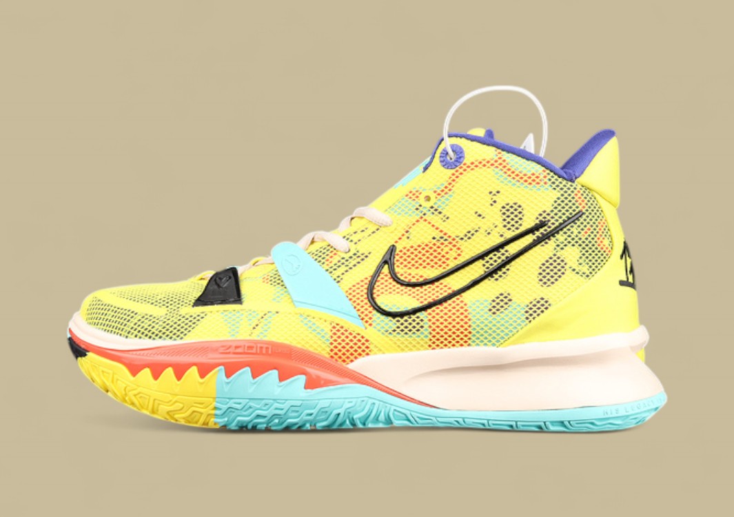 Kyrie 7 Pre Heat Ep Yellow/Purple/Multi-Color
