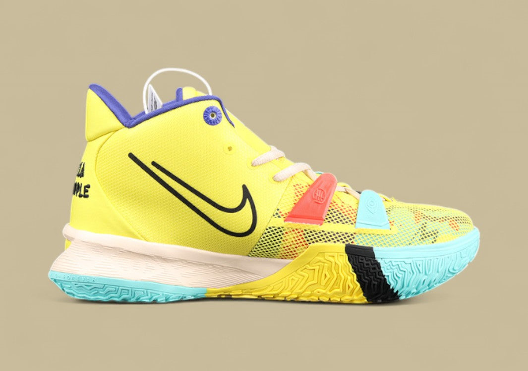 Kyrie 7 Pre Heat Ep Yellow/Purple/Multi-Color