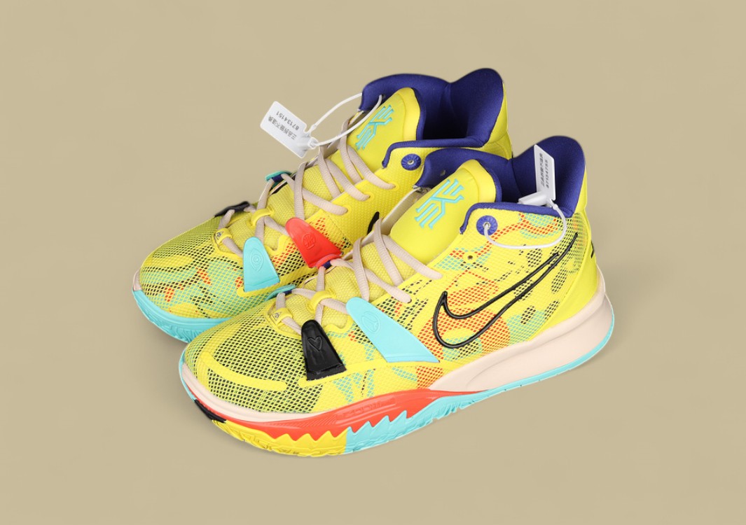 Kyrie 7 Pre Heat Ep Yellow/Purple/Multi-Color