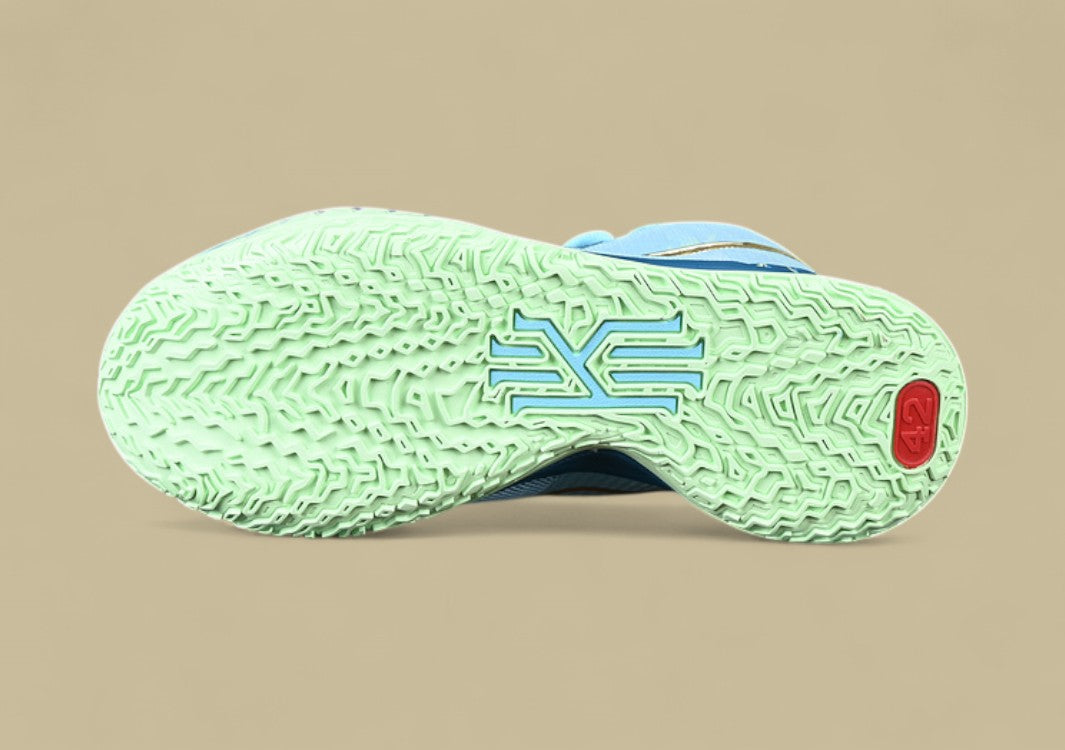 Kyrie 7 Preheat Special Fx Bleached Aqua/Metallic Gold/Green Abyss