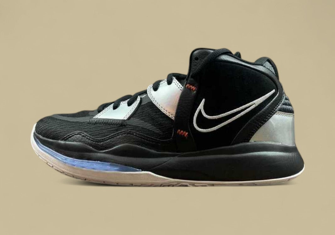 Kyrie 8 EP Fire and Ice Black/Metallic Silver/Black