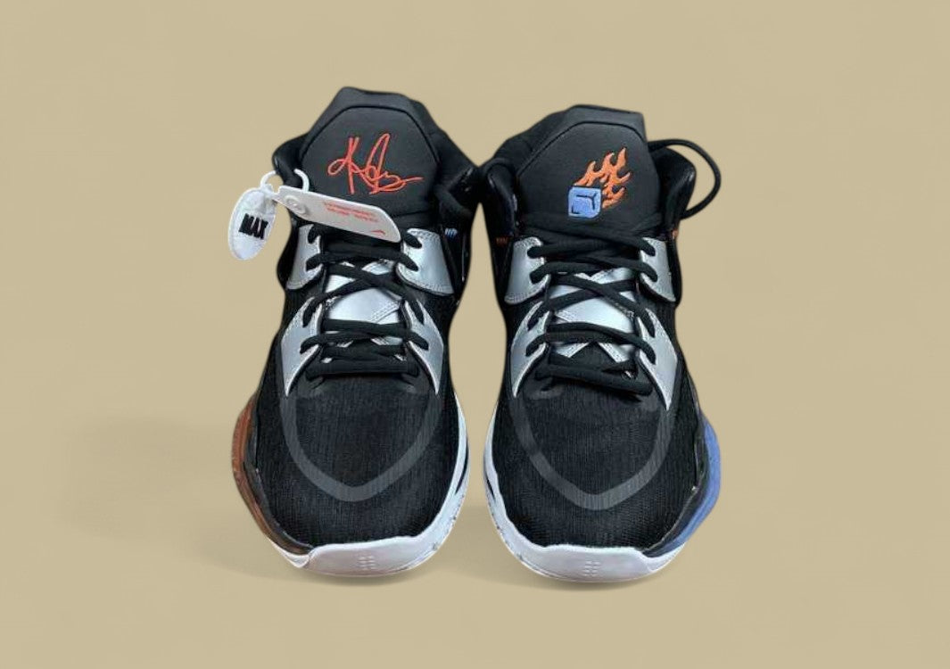 Kyrie 8 EP Fire and Ice Black/Metallic Silver/Black
