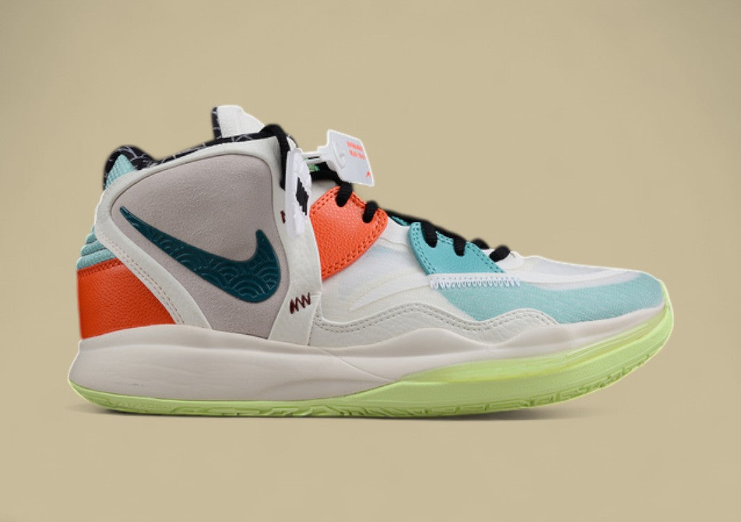 Kyrie 8 Infinity EP Light Iron Ore/Sail/Barely Volt/Bright Spruce