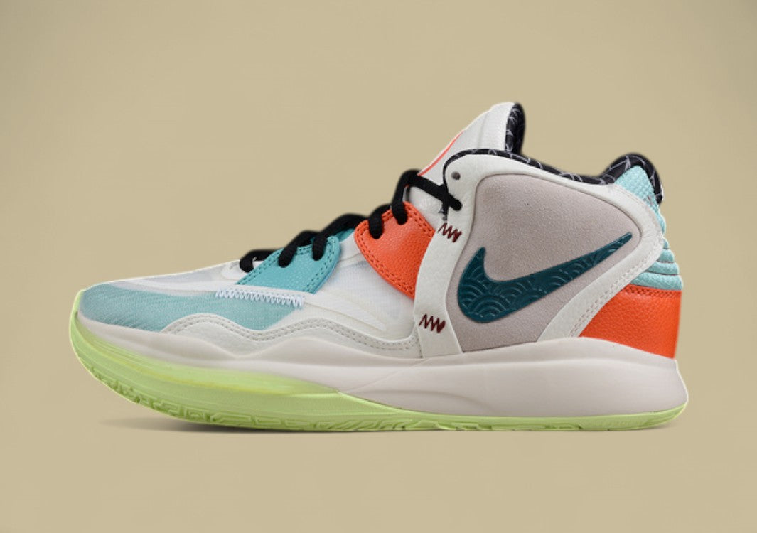 Kyrie 8 Infinity EP Light Iron Ore/Sail/Barely Volt/Bright Spruce