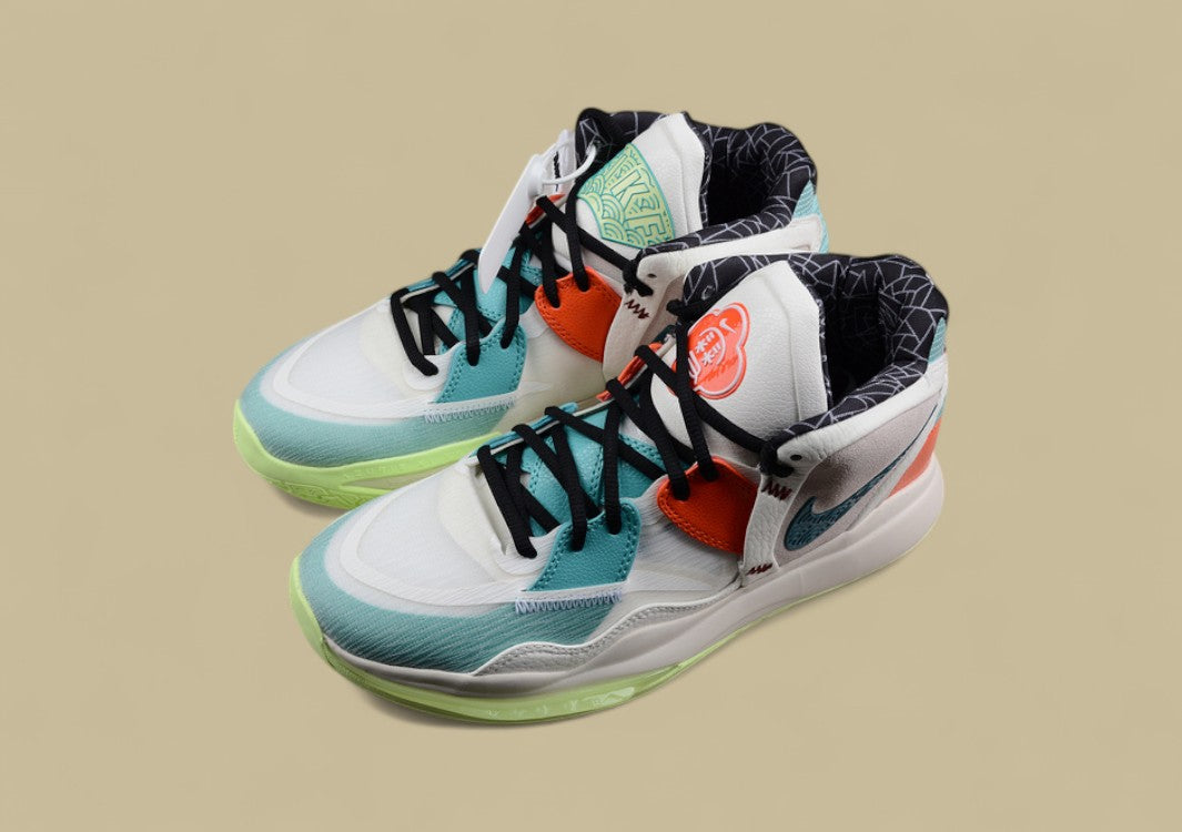 Kyrie 8 Infinity EP Light Iron Ore/Sail/Barely Volt/Bright Spruce
