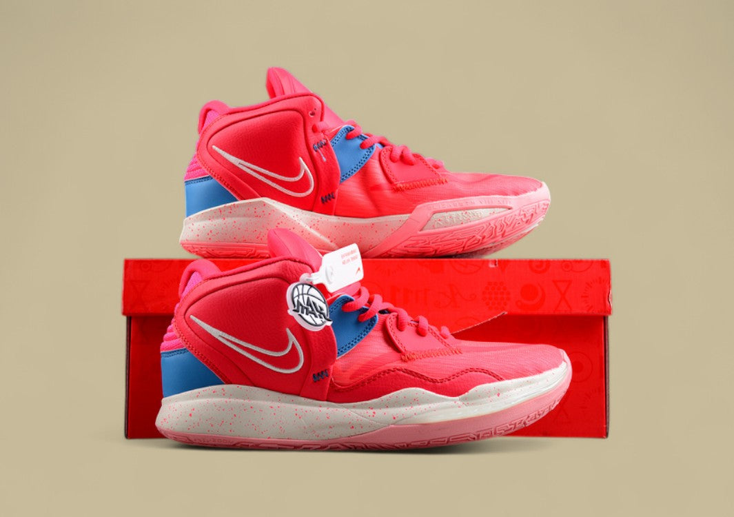 Kyrie 8 Infinity EP Siren Red/Barely Green/Dutch Blue