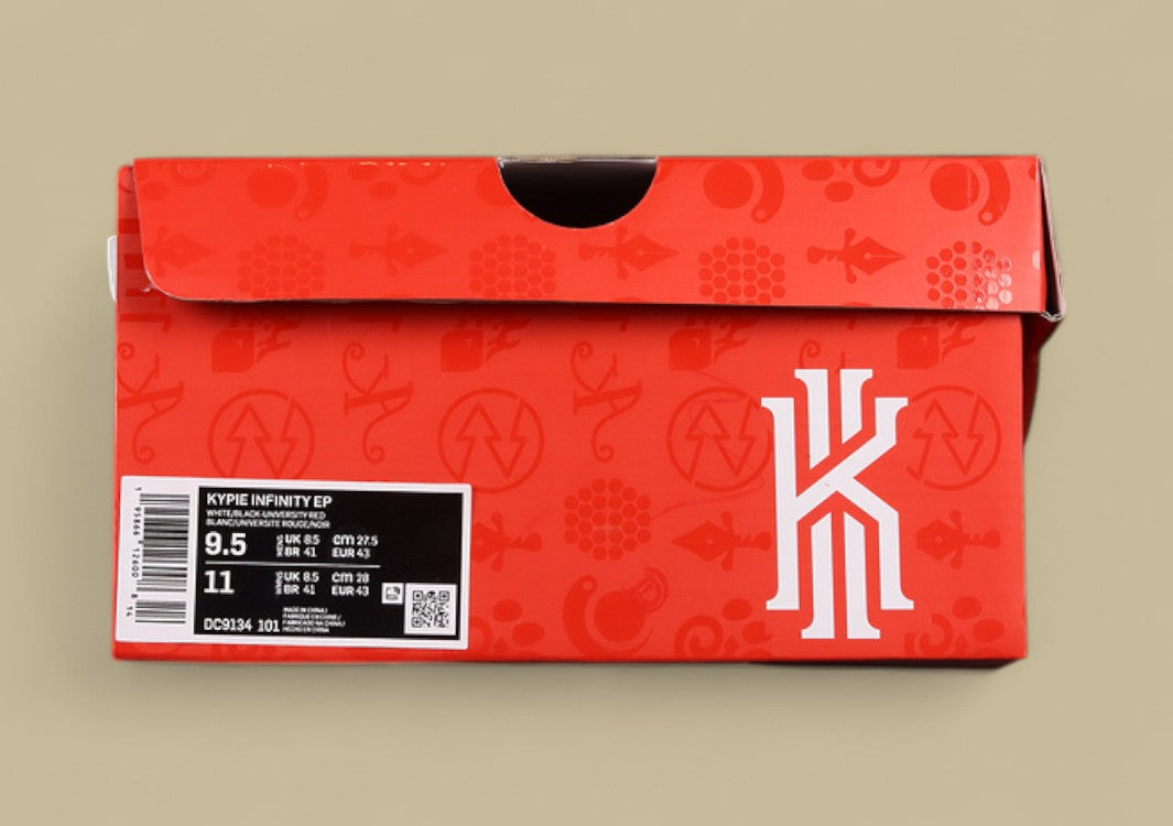 Kyrie 8 Infinity Ep Man Machine White/Black/University Red