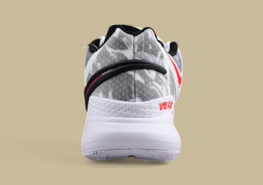 Kyrie 8 White/University Red/Black