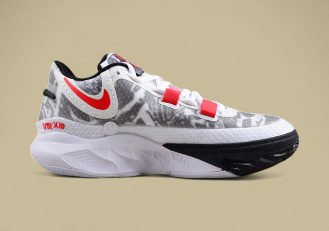 Kyrie 8 White/University Red/Black