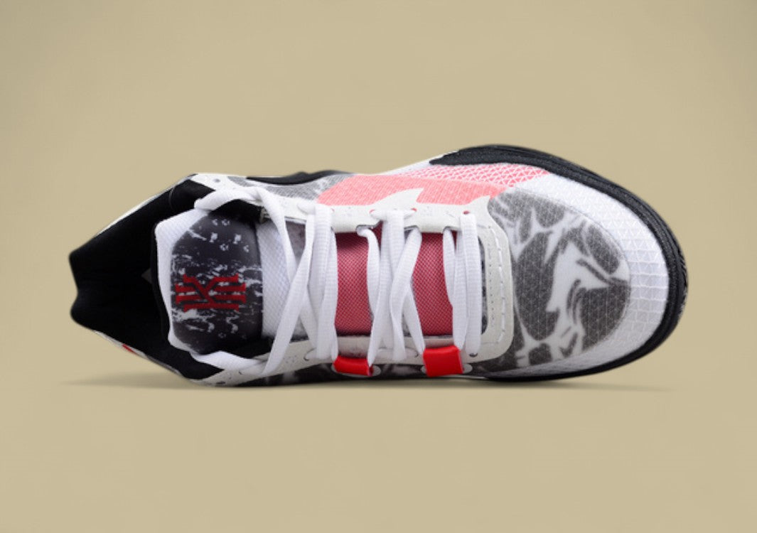 Kyrie 8 White/University Red/Black