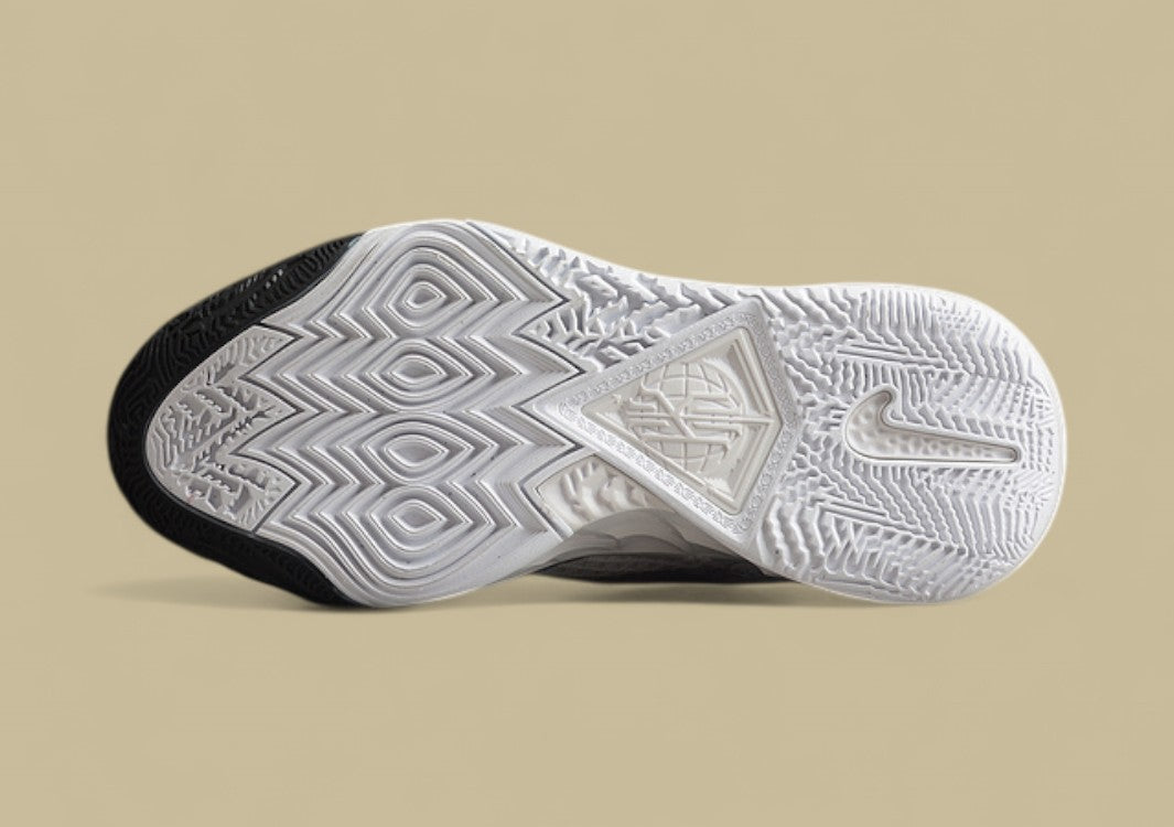 Kyrie 9 White/University Red-Black-Wolf Grey