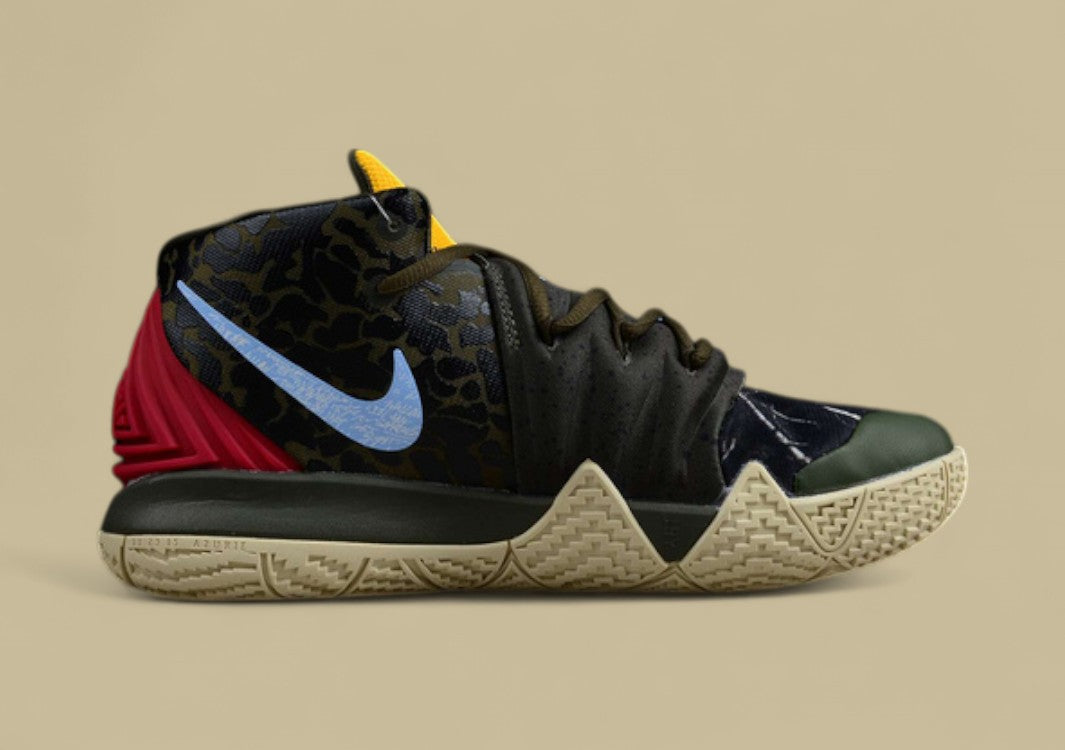 Kyrie Hybrid S2 Ep What The Camo Cargo Khaki/Light Marine/University Gold