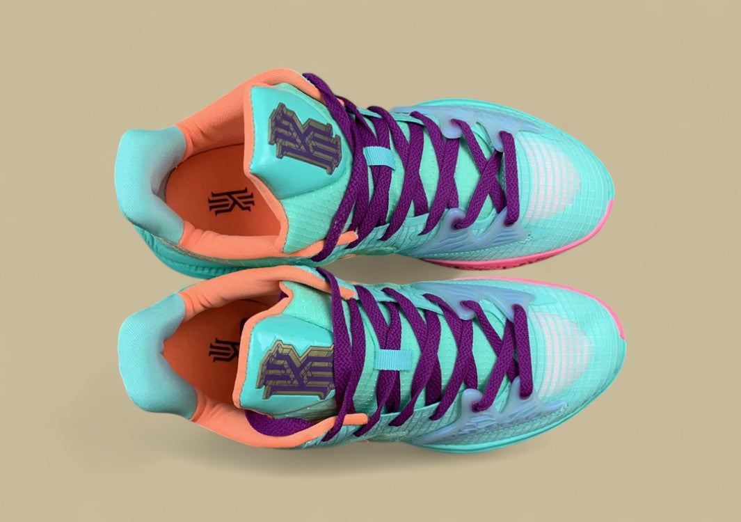 Kyrie Low 4 Ep Keep Sue Fresh Green Glow/Red Plum/Metallic Gold/Atomic Orange
