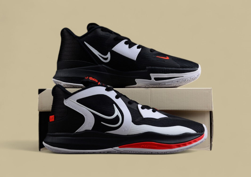 Kyrie Low 5 Bred Black/Chile Red/White